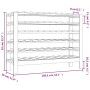 Botellero madera maciza de pino 109,5x30x82 cm