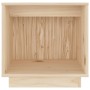 Mesitas de noche 2 uds madera maciza de pino 40x30x40 cm