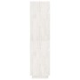 Estantería/divisor espacios madera pino blanco 80x35x135 cm