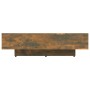 Mesa de centro madera de ingeniería roble ahumado 100x49,5x31cm