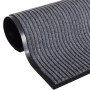 Felpudo de PVC gris 117x220 cm