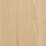 Armario de madera contrachapada roble Sonoma 80x52x180 cm