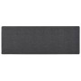 Alfombra de pasillo gris antracita 80x250 cm