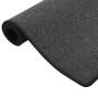 Alfombra de pasillo gris antracita 80x250 cm