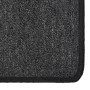 Alfombra de pasillo gris antracita 80x250 cm