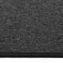 Alfombra de pasillo gris antracita 80x250 cm