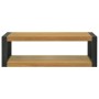 Armario de baño madera maciza de teca 120x45x35 cm