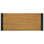 Armario de baño madera maciza de teca 120x45x35 cm