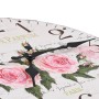 Reloj de pared vintage con flores 30 cm