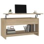 Mesa de centro madera de ingeniería roble Sonoma 102x50x52,5 cm
