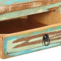 Mesa consola madera maciza reciclada 120x40x75 cm