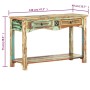Mesa consola madera maciza reciclada 120x40x75 cm