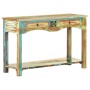 Mesa consola madera maciza reciclada 120x40x75 cm