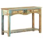 Mesa consola madera maciza reciclada 120x40x75 cm