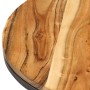 Mesas apilables 2 unidades madera maciza de acacia