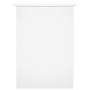 Escritorio madera contrachapada blanco brillante 100x55x75 cm