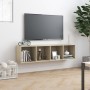 Estantería/mueble de TV roble Sonoma 143x30x36 cm