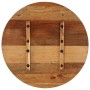 Tablero de mesa redonda madera reciclada maciza 70 cm 15-16 mm
