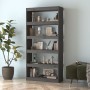 Estantería/divisor de espacios madera pino gris 80x30x167,4 cm