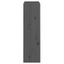 Estantería/divisor de espacios madera pino gris 60x30x103,5cm