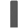 Estantería/divisor de espacios madera pino gris 80x30x103,5 cm