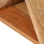 Mesa auxiliar madera maciza de acacia 35x35x55 cm