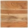 Mesa auxiliar madera maciza de acacia 35x35x55 cm