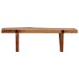 Estantes de pared 2 uds madera maciza de acacia 60x20x18 cm