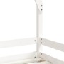 Estructura de cama para niños madera de pino blanco 80x200 cm