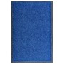 Felpudo lavable azul 60x90 cm