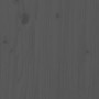 Armarios de pared 2 uds madera maciza de pino gris 30x30x80 cm