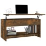 Mesa de centro madera de ingeniería roble ahumado 102x50x52,5cm