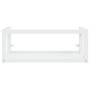 Estructura de lavabo suspendido hierro blanco 79x38x31 cm
