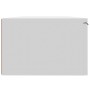 Armarios de pared 2 unidades contrachapada blanco 68x30x20 cm