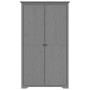 Armario BODO madera maciza de pino gris 99x53,5x173 cm