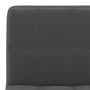 Taburetes de cocina 2 unidades terciopelo negro