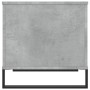 Mesa de centro madera contrachapada gris hormigón 60x44,5x45 cm