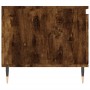 Mesa de centro madera contrachapada roble ahumado 100x50x45 cm