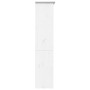 Librería BODO 5 estantes madera maciza pino blanco 82x40x173 cm