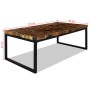 Mesa de centro de resina de teca 110x60x40 cm