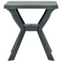 Mesa bistro de plástico verde 70x70x72 cm