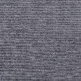 Alfombra para eventos estriada gris 1,2x10 m