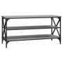 Mueble de TV madera contrachapada gris Sonoma 100x40x50 cm