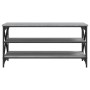 Mueble de TV madera contrachapada gris Sonoma 100x40x50 cm