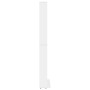 Armario para CDs madera contrachapada blanco 102x16x177,5 cm