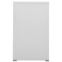 Armario archivador de acero gris claro 46x62x102,5 cm