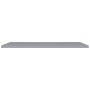 Estantes flotantes de pared 2 uds MDF gris 120x23,5x3,8 cm