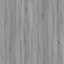 Mesa de centro madera y hierro gris Sonoma 100x45x45 cm