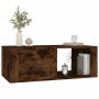 Mesa de centro madera contrachapada roble ahumado 100x50,5x35cm