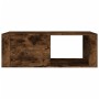 Mesa de centro madera contrachapada roble ahumado 100x50,5x35cm